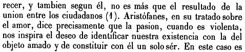 Fragmento de Aristóteles, Política, II:1, Madrid 1873, página 48
