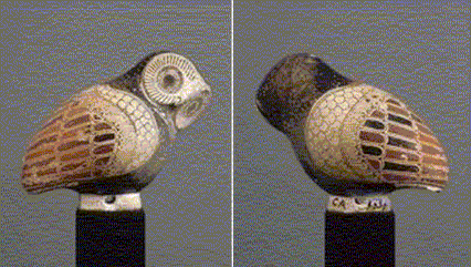 Lechuza (Museo del Louvre) de c.a. 640 a.n.e. Lechuza (Museo del Louvre) de c.a. 640 a.n.e.