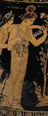 Afrodita en jarra de perfume Afrodita en jarra de perfume