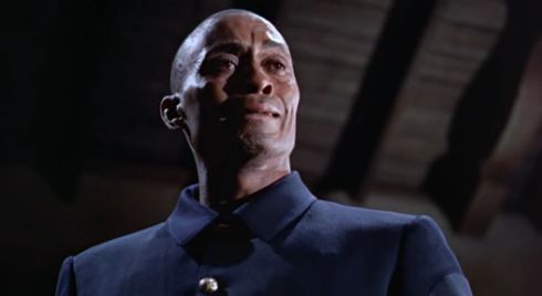 Woody Strode en Sergeant Rutledge, El Sargento Negro, 1960, de John Ford Woody Strode en Sergeant Rutledge, El Sargento Negro, 1960, de John Ford