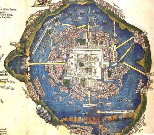 Plano de Tenochtitlán Plano de Tenochtitlán