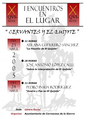 Encuentros en el lugar 2005 Carrascosa de la Sierra Encuentros en el lugar 2005 Carrascosa de la Sierra
