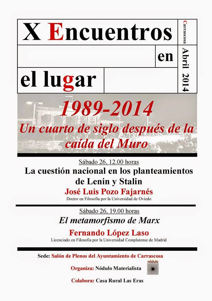 Encuentros en el lugar 2014 Carrascosa de la Sierra Encuentros en el lugar 2014 Carrascosa de la Sierra