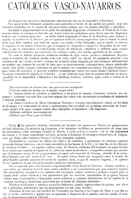 Cat&oacute;licos Vasco-Navarros / Zum&aacute;rraga, 26 de agosto de 1910