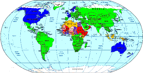Mapa mundi de la mutilación genital femenina
