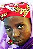 Amina Lawal, condenada a la lapidación por un tribunal de Nigeria que se rige por la ley islámica