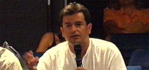 Joaquín Robles en Murcia el 11S de 2003