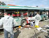 Ocho ciudadanos de Israel fueron asesinados en el atentado terrorista perpetrado por un terrorista suicida mahometano el 22 de febrero de 2004 en el centro de Jerusal&eacute;n