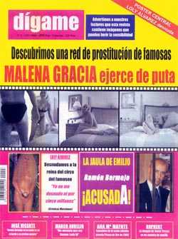 portada del número 3 de Dígame, 12 noviembre 2000
