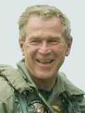 George W. Bush representado por George W. Bush