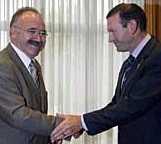 el secesionista Ibarretxe con el secesionista Jos&eacute; Luis P&eacute;rez Carod (a) Rovira