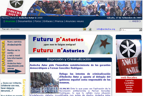 Andecha Astur / Fernando Gonz&aacute;lez Rodr&iacute;guez