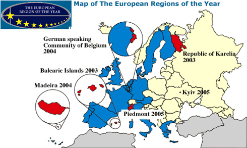 Regi&oacute;n Europea del A&ntilde;o