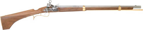 R&eacute;plica de una escopeta espa&ntilde;ola con caja catalana y llave de patilla