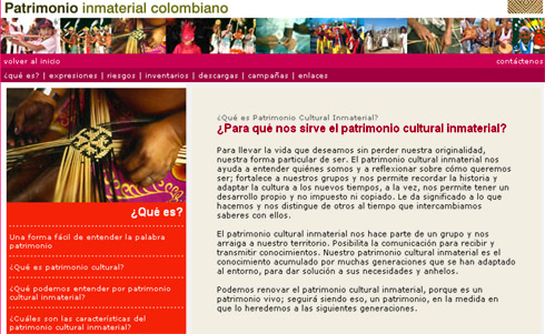 patrimonio cultural inmaterial