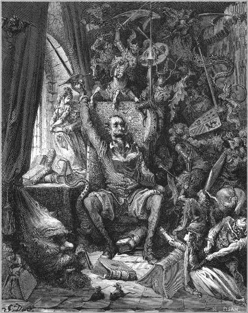 Alegoría de don Quijote, por Gustavo Doré (1832-1883) Alegoría de don Quijote, por Gustavo Doré (1832-1883)
