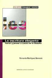 Fernando Rodr&iacute;guez Genov&eacute;s, La escritura elegante