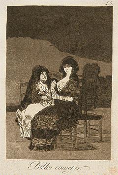 Goya, Caprichos (1799), 15. Bellos Consejos Goya, Caprichos (1799), 15. Bellos Consejos