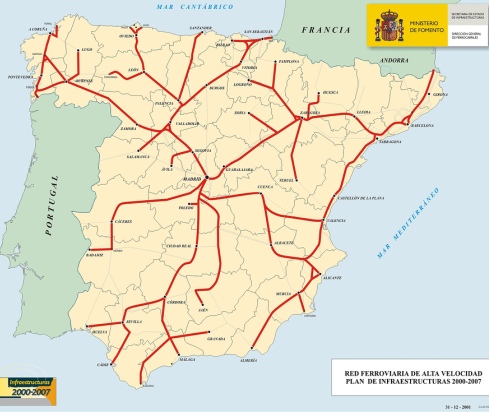 Plan de la Alta Velocidad Espa&ntilde;ola