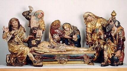 Juan de Juni. Santo Entierro (Valladolid, Museo de Escultura)