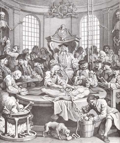 Guillermo Hogarth, La recompensa de la crueldad, 1751