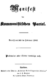 Manifiesto Comunista 1848