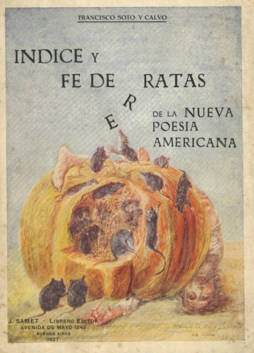 Francisco Soto y Calvo, �ndice y Fe de Ratas, Jacobo Samet, Buenos Aires 1927