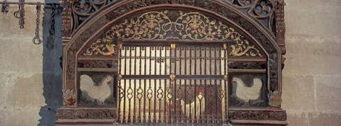 El gallinero en la catedral de Santo Domingo de la Calzada