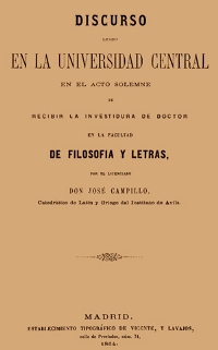 José Campillo Rodríguez, Los godos, Madrid 1864