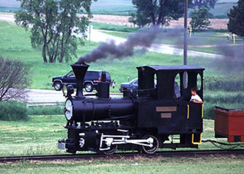 Locomotora a vapor. Hibernia AG nº 7 Locomotora a vapor. Hibernia AG nº 7