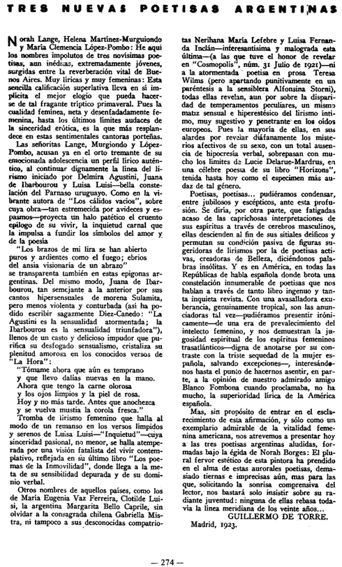 Revista de Casa Am&eacute;rica-Galicia, 29 mayo 1923