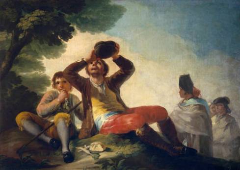 Goya, El bebedor, 1777