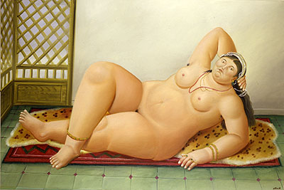 Fernando Botero, Odalisca Fernando Botero, Odalisca