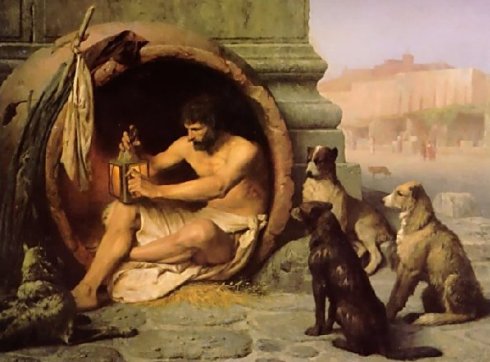 Diógenes, por Jean Leon Gerome (1860) Diógenes, por Jean Leon Gerome (1860)