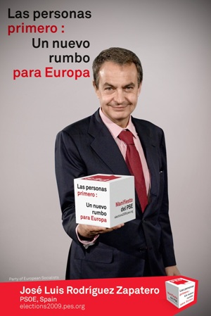 Spain camino de disolverse en Europa de la mano del socialdemócrata Zapatero al servicio del Party of European Socialists Spain camino de disolverse en Europa de la mano del socialdemócrata Zapatero al servicio del Party of European Socialists