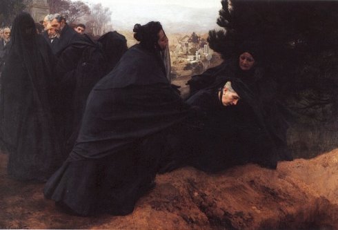 Emile Friant, La douleur, 1898 Emile Friant, La douleur, 1898