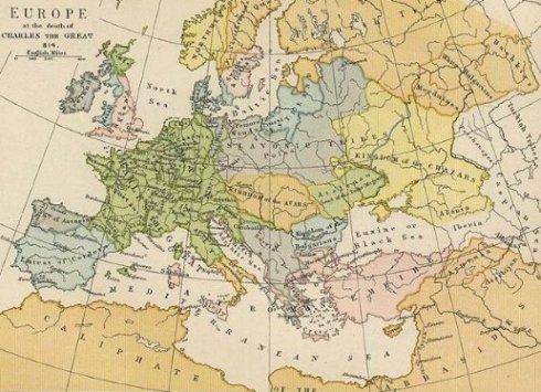 Europa al final de Carlomagno