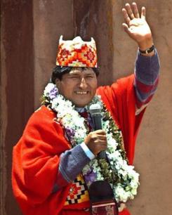 El ap&oacute;stol Evo Morales seg&uacute;n Evo Morales
