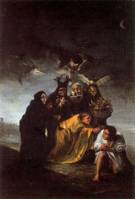 Goya, El exorcismo