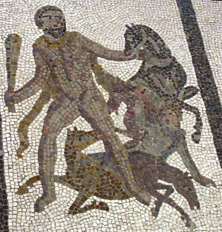 Hércules y las yeguas de Diomedes