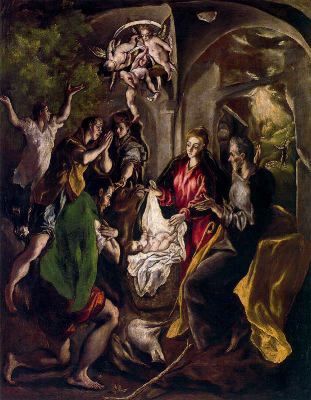 El Greco, La Adoración de los pastores