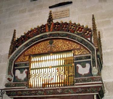 El gallinero de la catedral de Santo Domingo de la Calzada