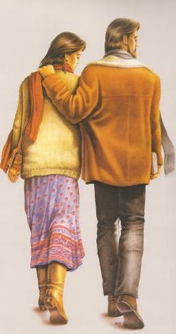 Pareja de los 70, de la exposici&oacute;n Cr&oacute;nicas de Juventud / Madrid abril-mayo 1985