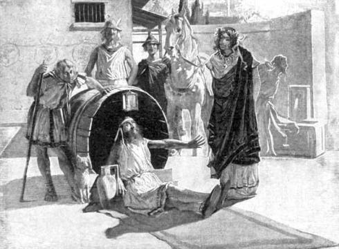 Di&oacute;genes de S&iacute;nope y Alejandro Magno