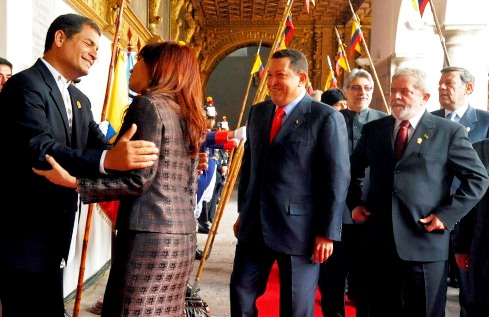 Reuni&oacute;n UNASUR Bicentenario Ecuador, Quito 10 de agosto de 2009