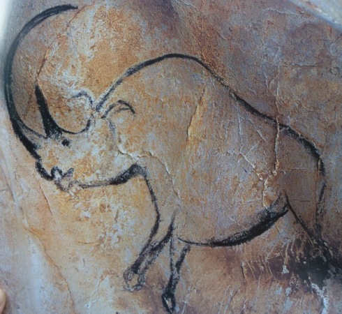 Chauvet: Rinoceronte Chauvet: Rinoceronte
