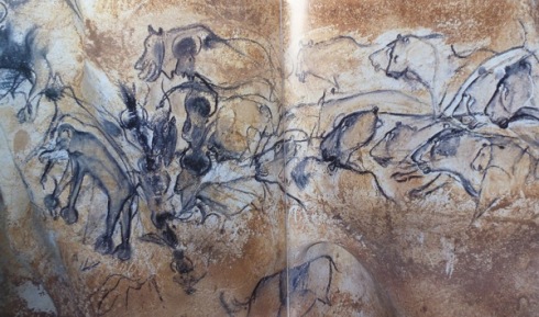 Chauvet: detalle Cacería Chauvet: detalle Cacería