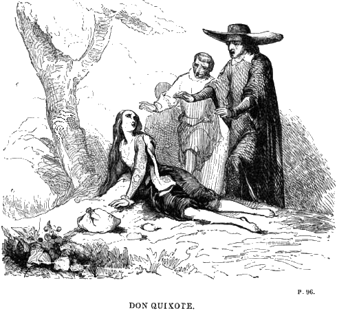 Dorotea, el cura y el barbero Dorotea, el cura y el barbero