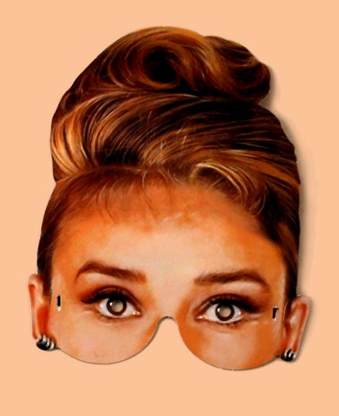 Máscara Audrey Hepburn