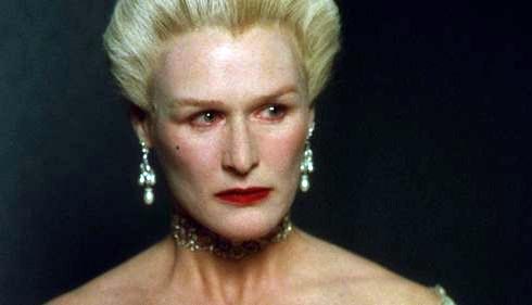 Glenn Close en <i>Dangerous Liaisons</i> (<i>Las amistades peligrosas</i>, 1988. Stephen Frears)